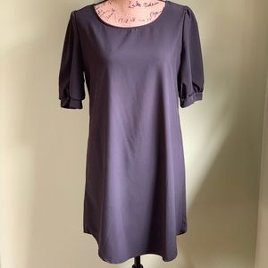NWOT White Plum Dress